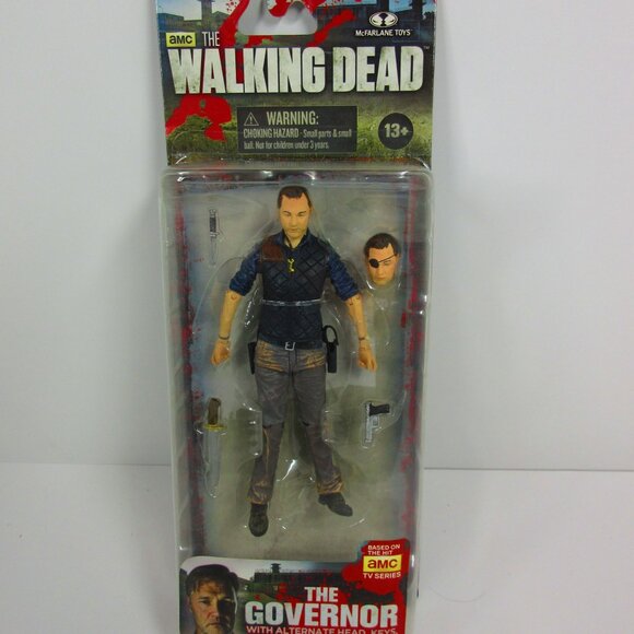 6 Walking Dead Action Figures Series 4  McFarlane Toys Rick Gov Walkers 2013 - Picture 6 of 11